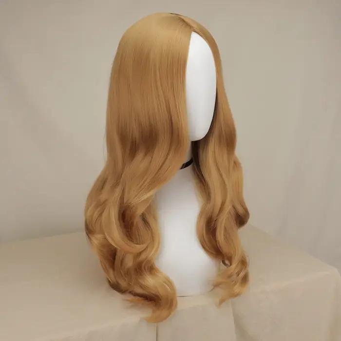 Perruque synthétique bouclée Megan Cosplay