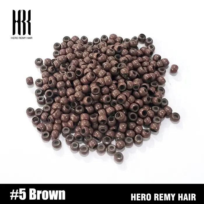 Nano anneau perles pour Extensions de cheveux 3.0mm Micro anneaux invisibles en Silicone 1000 pièces outils d'extension de coiffeur de Salon professionnel