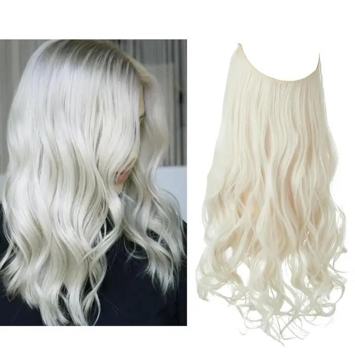 Extension capillaire synthétique sans Clips