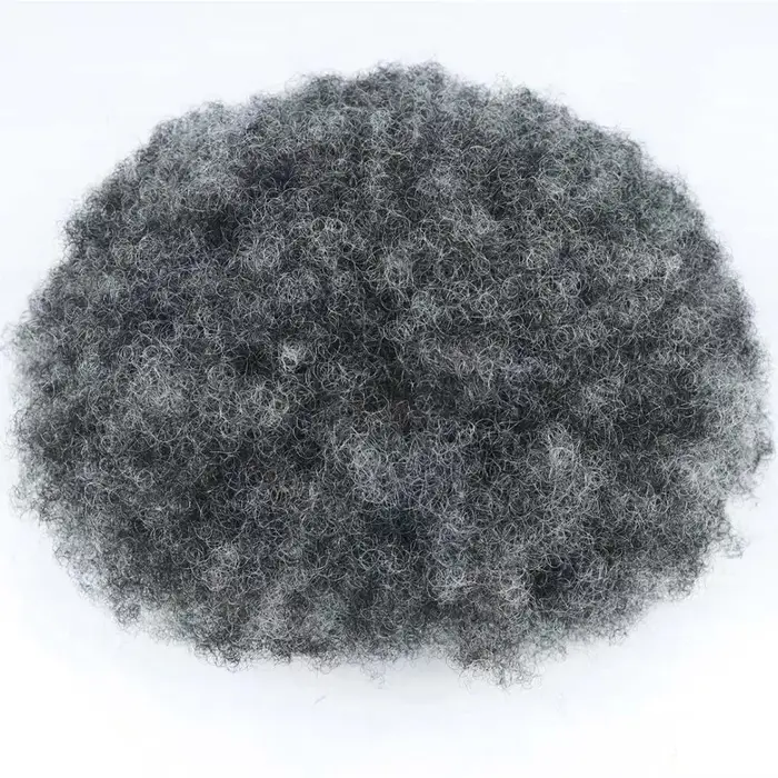 Afro bouclés hommes cheveux prothèse