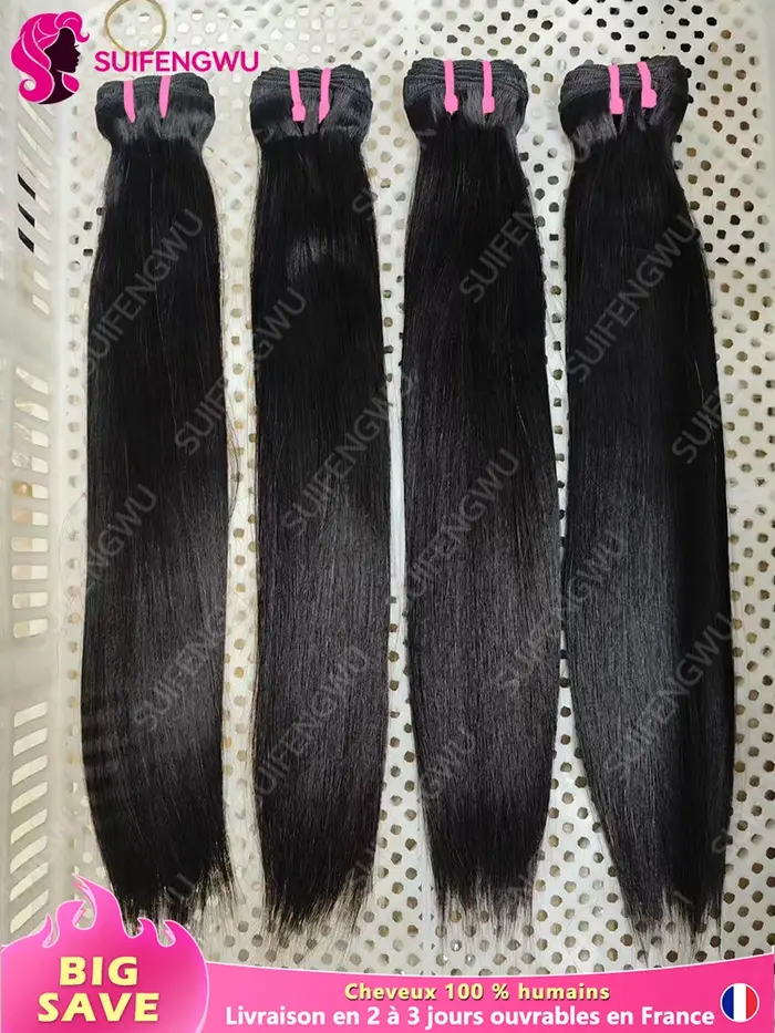 15A Tissage cheveux humains Vietnamese extension 100% Raw Cheveux Humain Tissage Humain Hair Humains