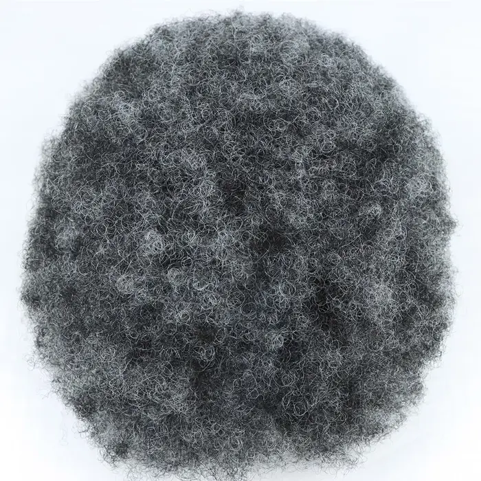 Afro bouclés hommes cheveux prothèse