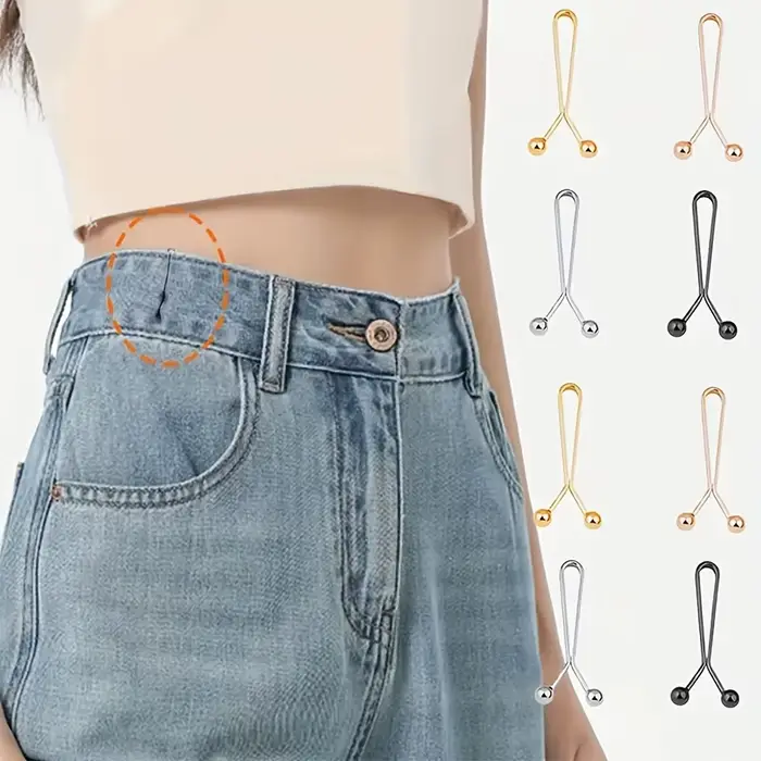 Lot de 8 clips fixes – Clip pour foulard antidérapant réglable