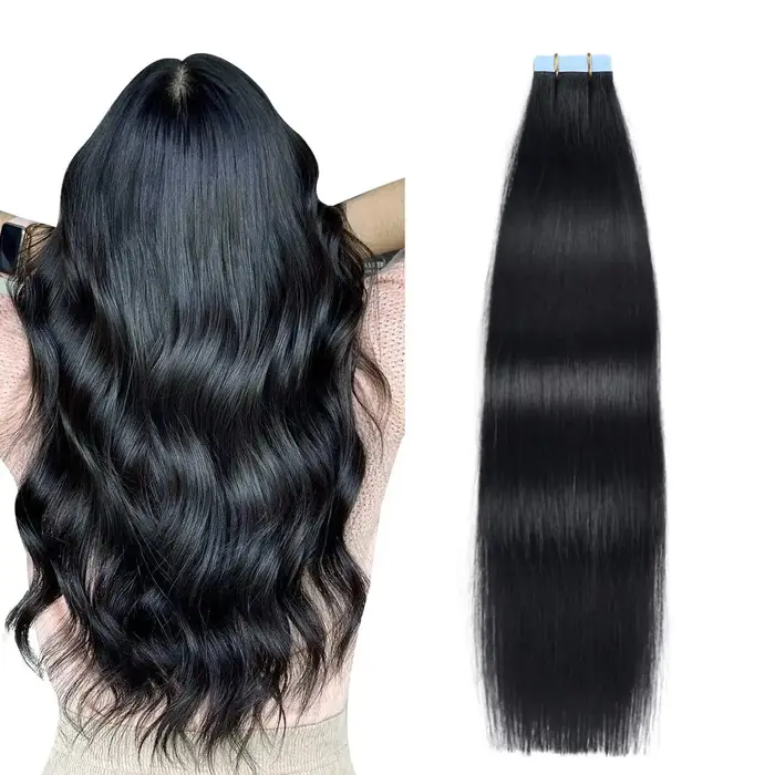 Extensions de cheveux humains bande dans les Extensions de cheveux bande Invisible dans les Extensio