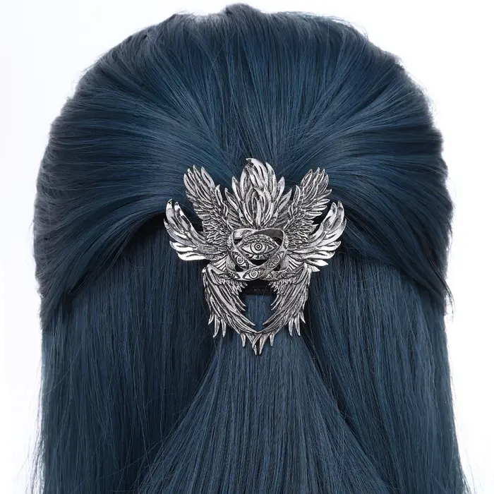 Pince à cheveux Viking rétro à Six ailes
