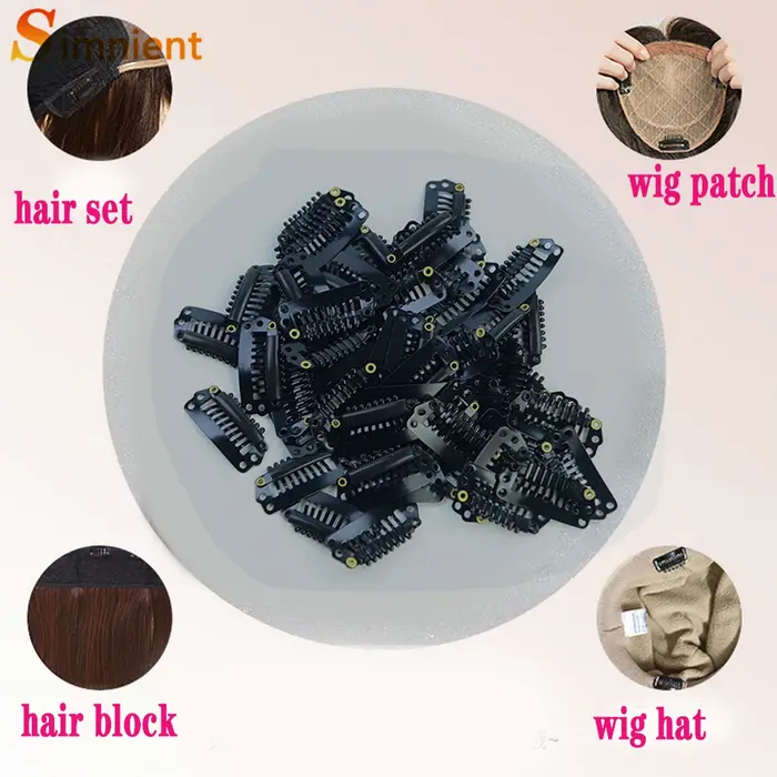Extensions de cheveux humains en forme de U/T