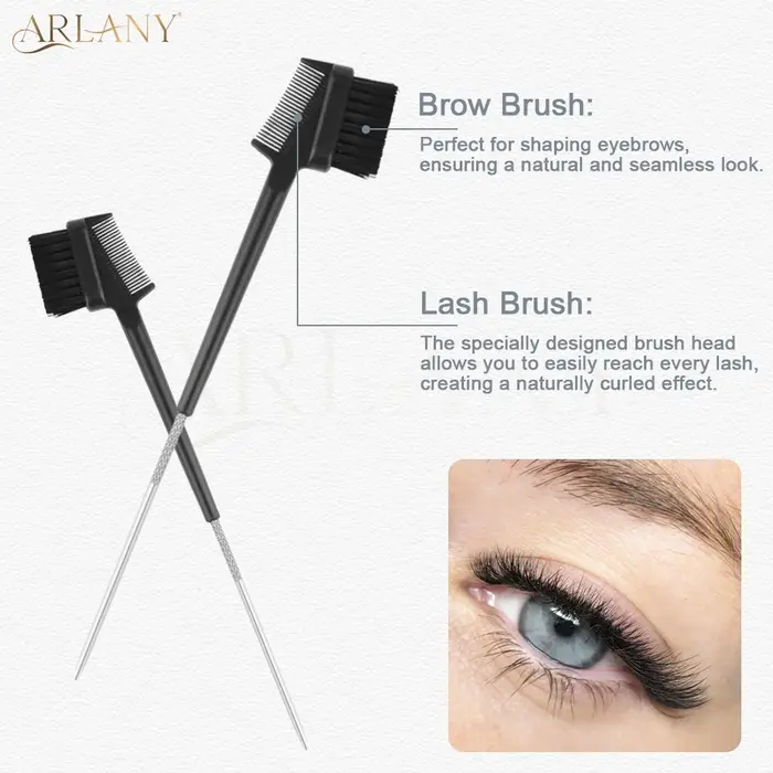ARLANY 3 en 1 brosse de bord de cheveux Double face