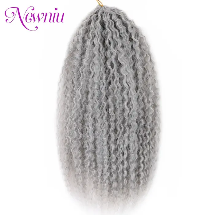 Dreadlocks faits à la main Tresses au crochet Extensions de cheveux pour femmes noires