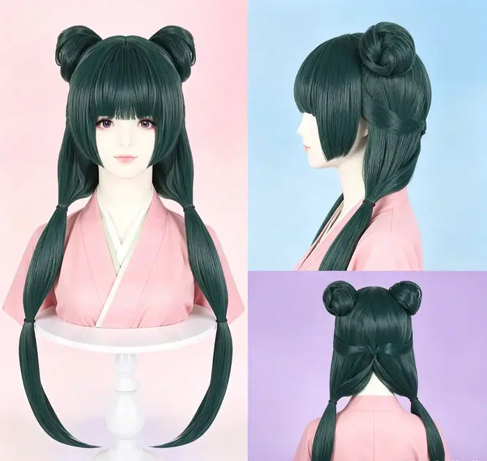 Perruque de Cosplay Anime Maomao