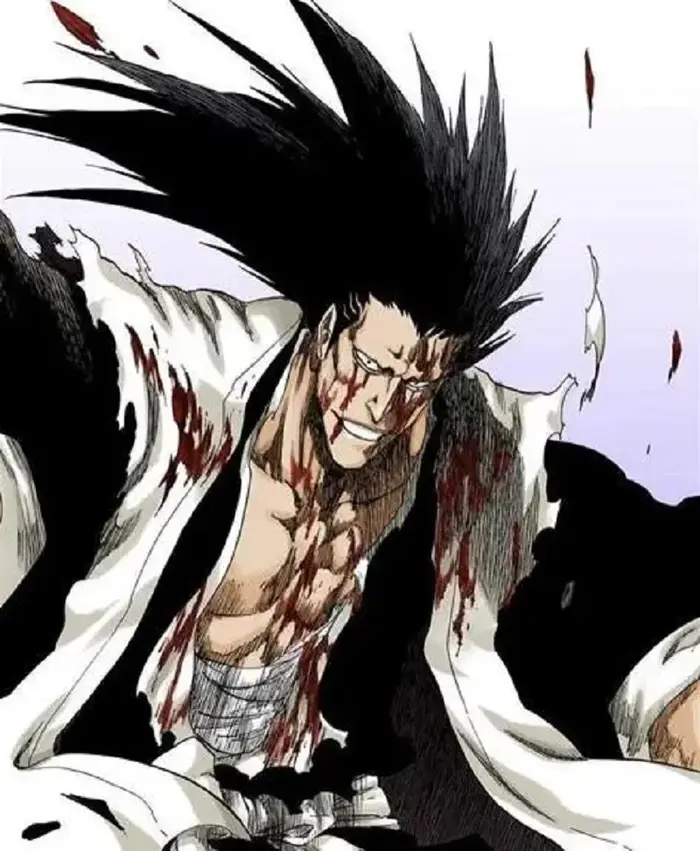 Perruque de cosplay Zaraki Kenpachi de BLEACH