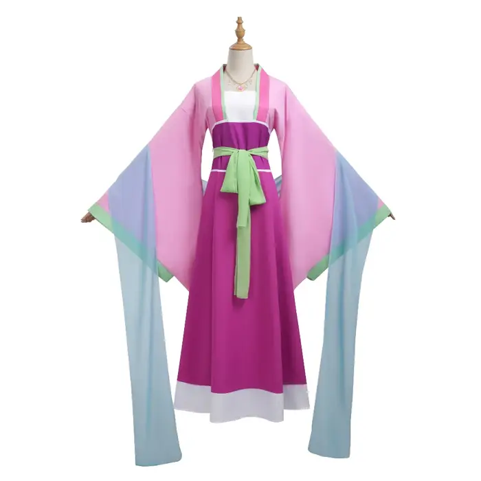 Maomao Cosplay Costume perruque Anime l'apothicaire journaux robe rose fête d'halloween pour les femmes