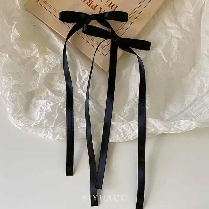 Pinces à cheveux en ruban avec nœud doux pour femmes et filles, 2/12/36 pièces, accessoires de cheve