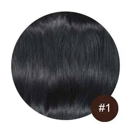 Kinky Curly I-Tip Extensions de Cheveux pour Femmes
