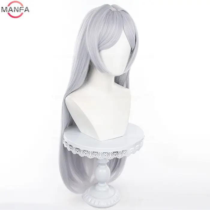 Perruque de Cosplay Frieren de haute qualité