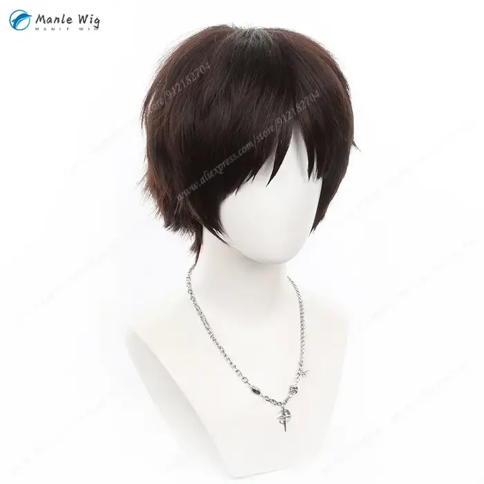 Perruque de Cosplay Anime Eren Yeager