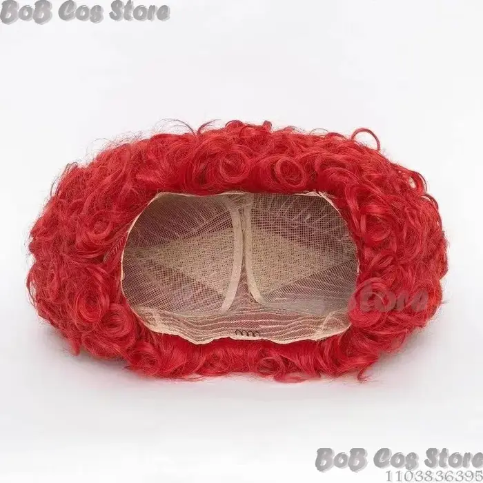 Perruque de cosplay de film Red Coussins pour femmes et filles