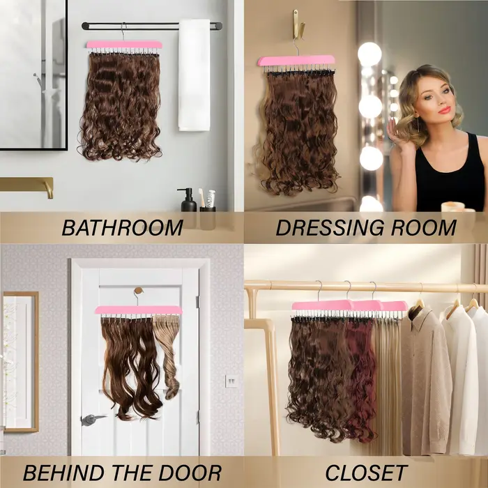 1 pièces support d'extensions de cheveux présentoir