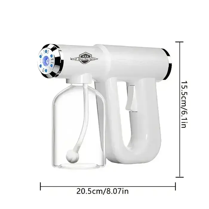 Spray de soin capillaire Nano Blue Light 300ML - Vapeur sans fil rechargeable par USB, outil de coif