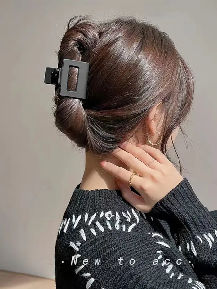 5 pinces à cheveux de grande taille