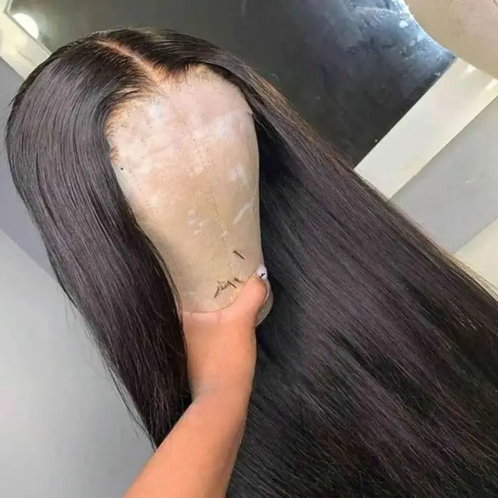 Perruque Lace Front Wig synthétique lisse et douce