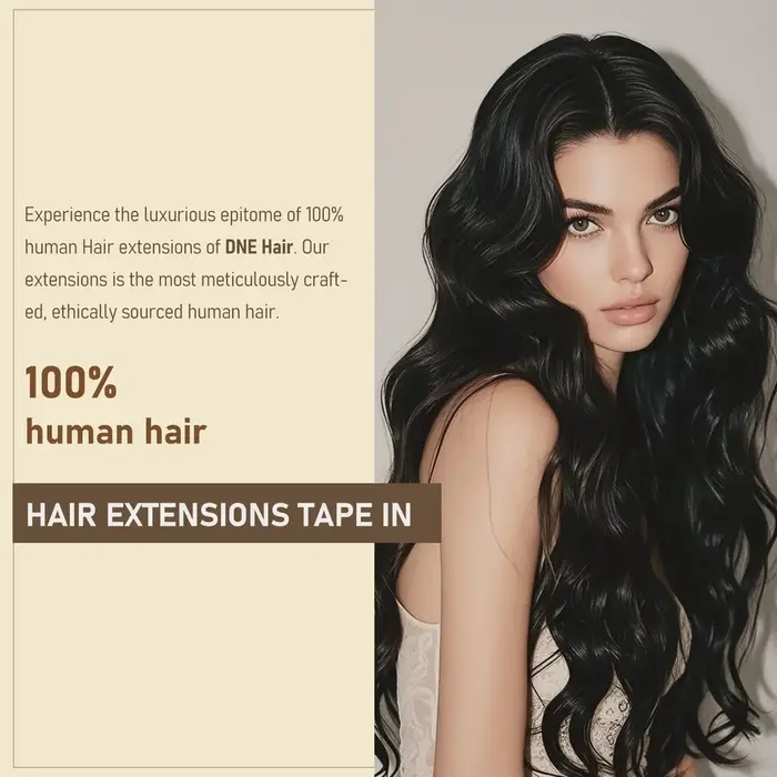 Bande dans les Extensions de cheveux vrais