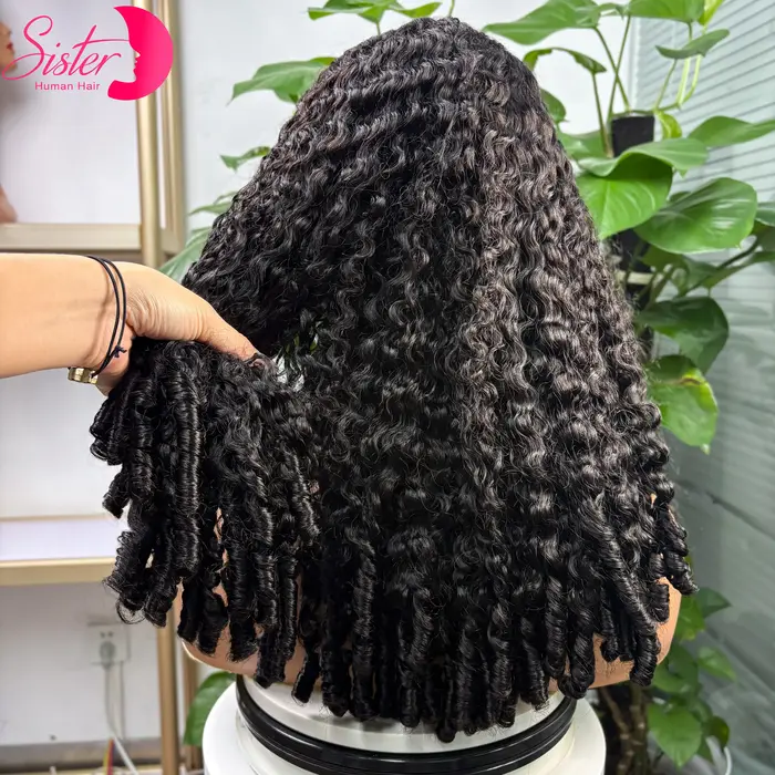 350% densité birmane spirale bouclés perruques de cheveux humains 5x5 sans colle dentelle fermeture