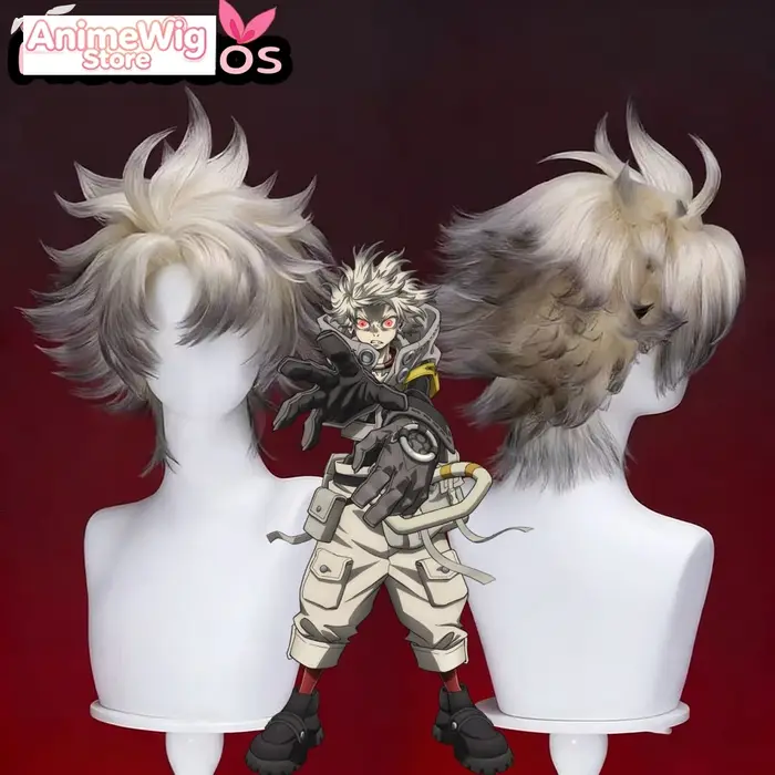 Perruque de cosplay Rudo Surebrec MiukoCosplay Anime Gachiakuta ガチアクタCosplay