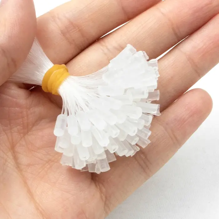 Pack de 200 Salon de coiffure bricolage Micro pince à cheveux perles boucle lien pointe Extensions