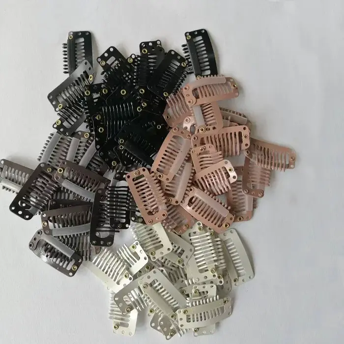 30 pièces 2.3 cm-3.6 cm pinces d'extension de cheveux