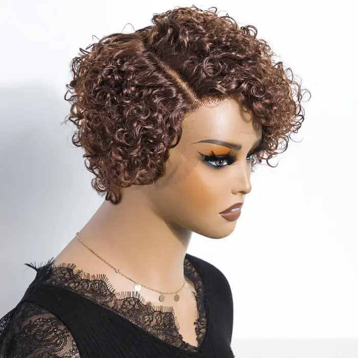 Perruques Lekker colorées 100 % cheveux humains
