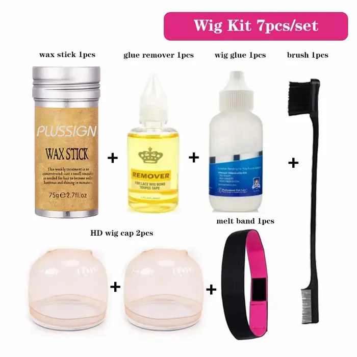Kit d'installation de perruque Hd