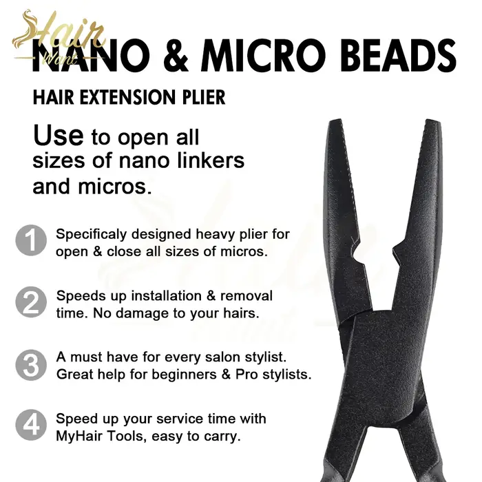 Hair Want – pince d'extension de cheveux