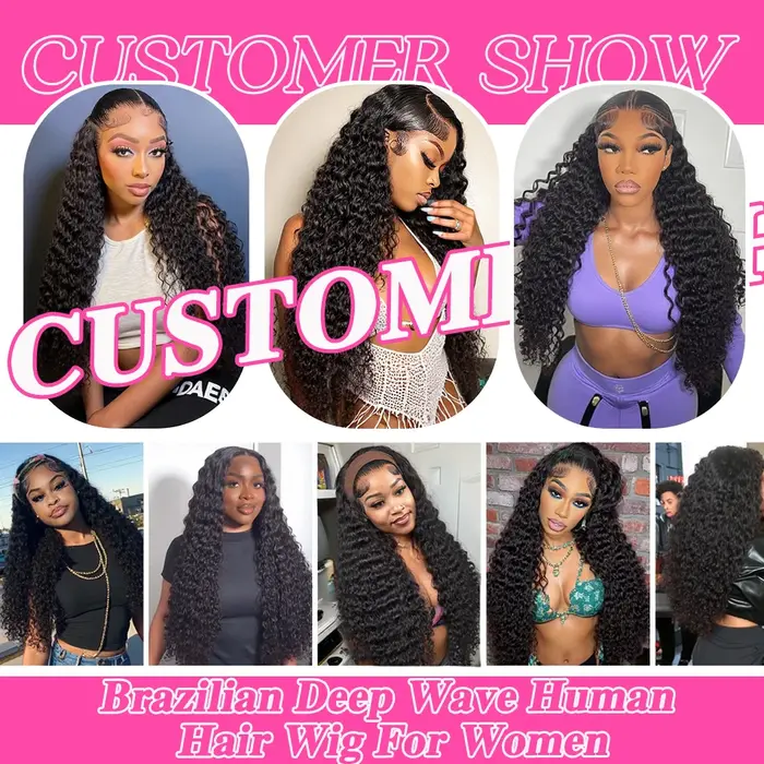 Perruques Cheveux Humains Sans Colle pour Femme