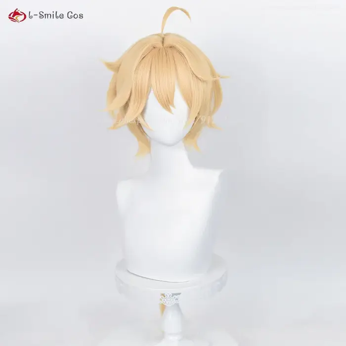 Perruque de Cosplay synthétique de jeu Aether