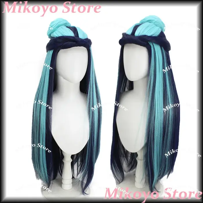 Perruque de cosplay Sword Shield Nessa