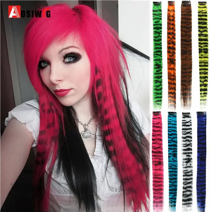 Extensions de cheveux en plumes pour femmes