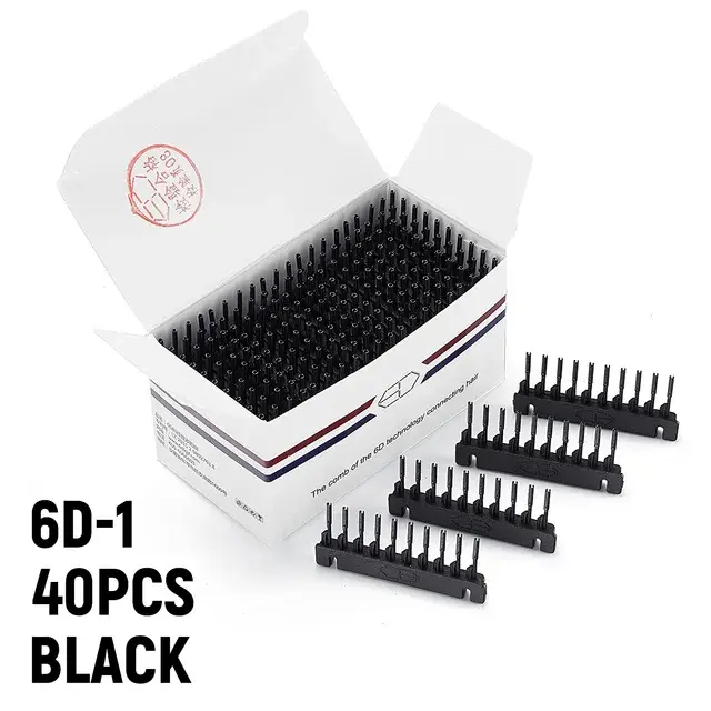 Machine d'extension de cheveux 6D, 10 rangées, outil professionnel d'extensions de cheveux sans trac