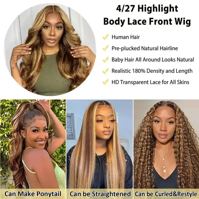Perruques en cheveux humains Remy ondulés