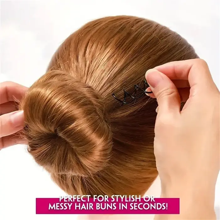 Épingles à cheveux en spirale pour femmes