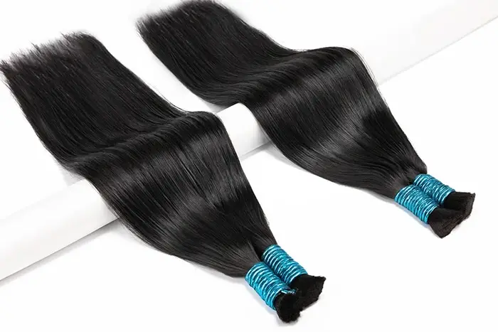Mega Hair-Extensions de cheveux humains vierges Remmy vietnamiens, cheveux vierges naturels, 100% no