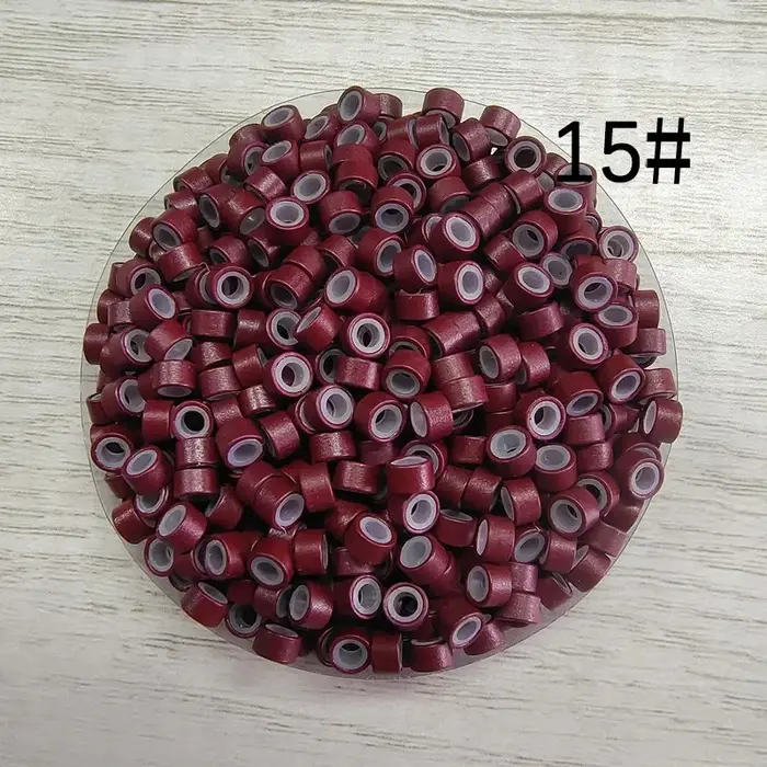 Extensions de cheveux Micro anneaux 5*3*3mm 100 pièces