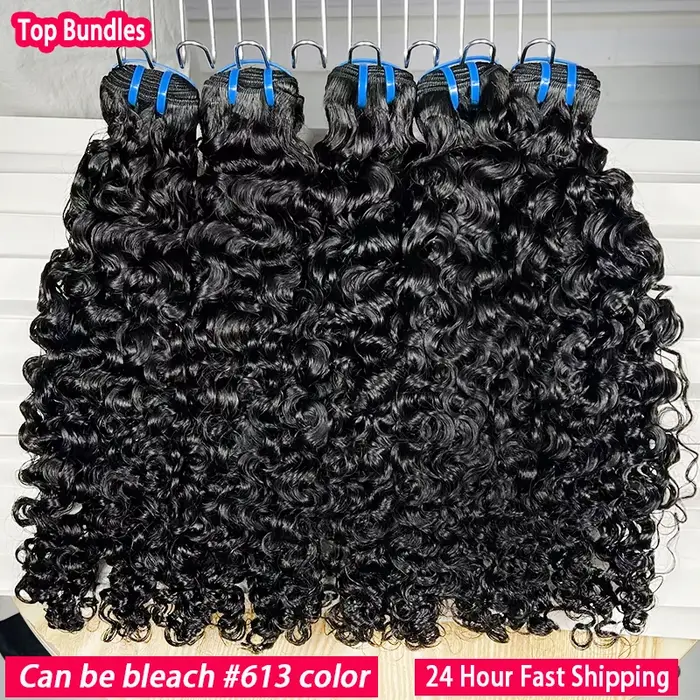 GDYLuxury 20A Cheveux Humains Bouclés Birmans, Lots de Cheveux Bruts Vietnamiens, Extensions de Chev