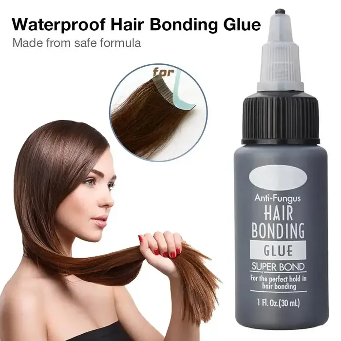 Colle de liaison pour tissage de cheveux