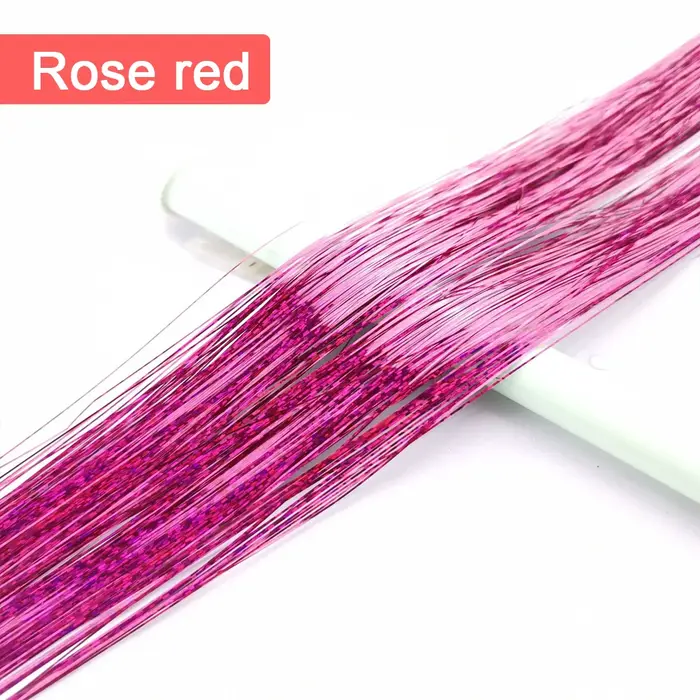 Tinsel-Extension de Cheveux Synthétiques au Crochet de 36 Pouces