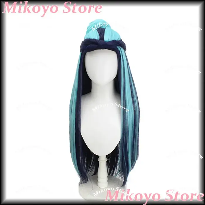 Perruque de cosplay Sword Shield Nessa