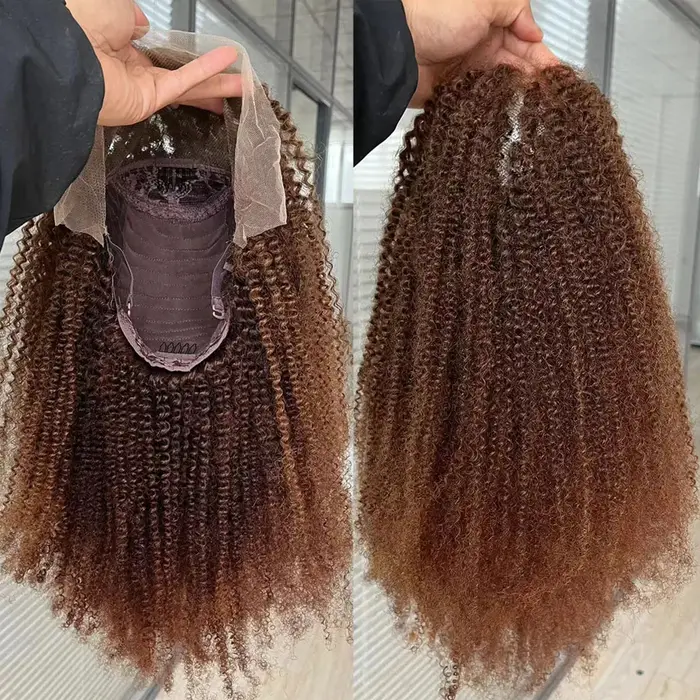Perruque Lace Frontale en Cheveux Humains Vierges Remy