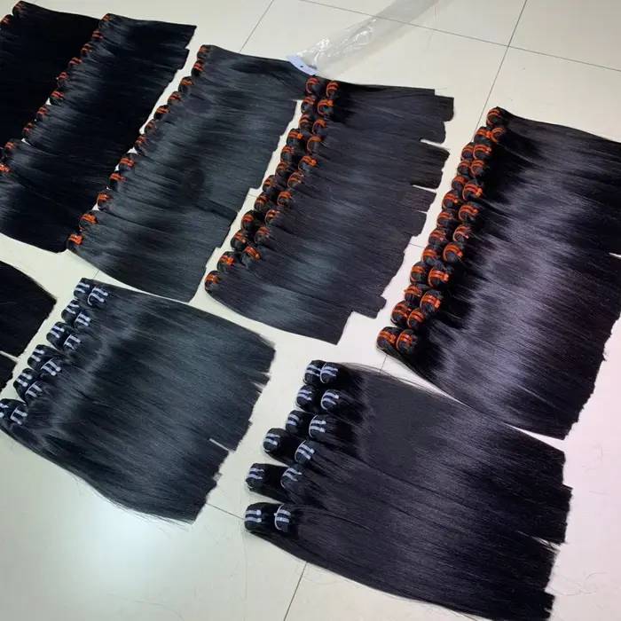 Extensions de Cheveux Humains Vierges Bruts Non Traités 100% Naturels