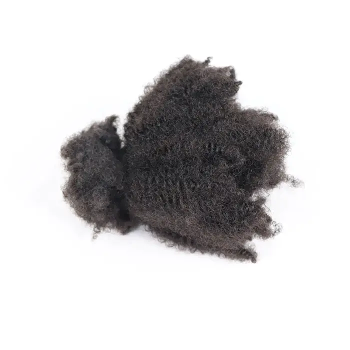 Dreadlock en vrac afro pour femmes noires, cheveux humains crépus bouclés, tressage au crochet, exte