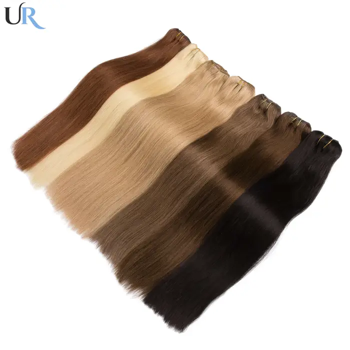 Extensions de cheveux à clips longs