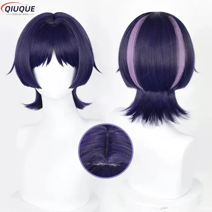 Game Impact planchers amouche Cosplay Perruque